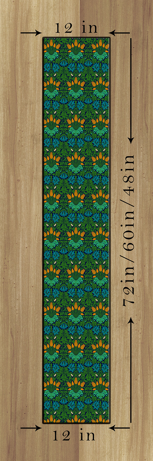 Dark Green, Table Runner