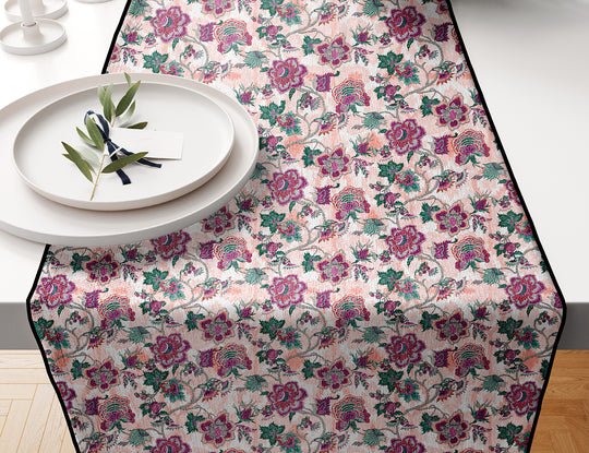 Light Floral, Table Runner